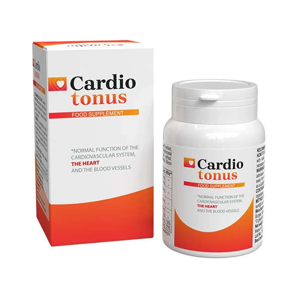 Cardiotonus — Integratore alimentare in capsule, con estratti vegetali e vitamine C e B1