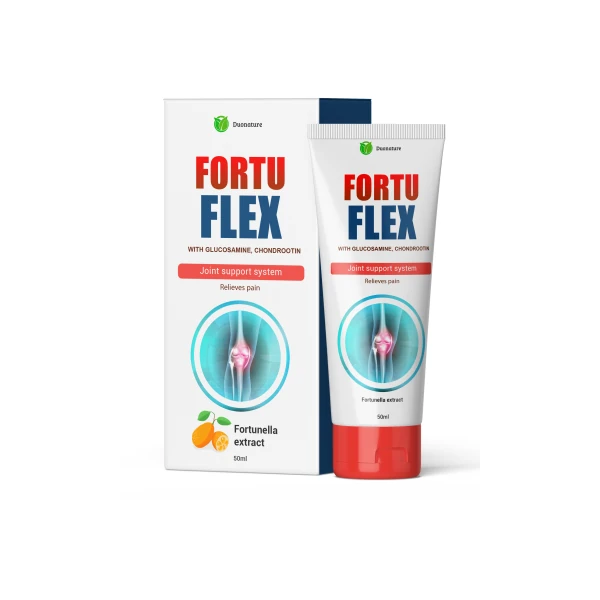 Fortuflex — Crema da massaggio Duonature, tubo da 50 ml