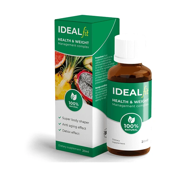 Idealfit — Integratore alimentare in gocce, flacone da 20 ml